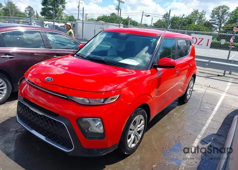 2020 Kia Soul Lx z USA, uszkodzony, nr VIN KNDJ23AU7L7041206